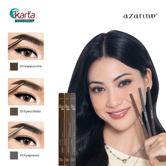 AZARINE Eyettention Oh! My Brow Definer 0.06g (Assorted Colours)