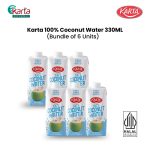 Karta 100% Coconut Water 6's x 330ml