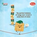 ROMA SOUR CREAM & ONION CRACKER 270g (12 X 22.5g)