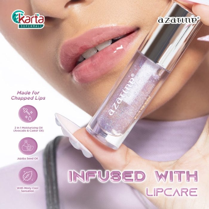 AZARINE Galactic Shine Lip Gloss 4g (00 Crystal)