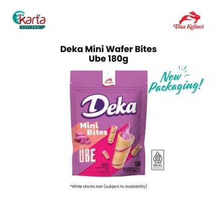Deka Mini Wafer Bites Ube 180g