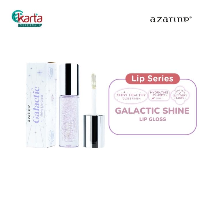 AZARINE Galactic Shine Lip Gloss 4g (00 Crystal)