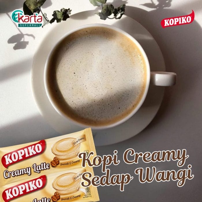 KOPIKO CREAMY LATTE 480g (20 x 24g)
