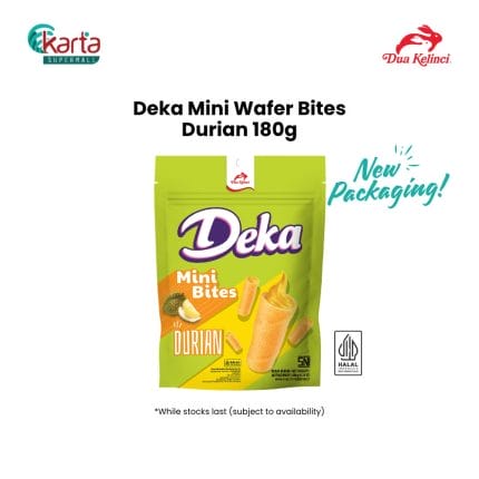 Deka Mini Wafer Bites Durian 180g