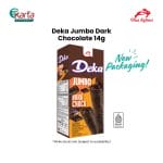 Deka Jumbo Dark Chocolate 14g x 10pcs (EXP: 19 NOV 2026)
