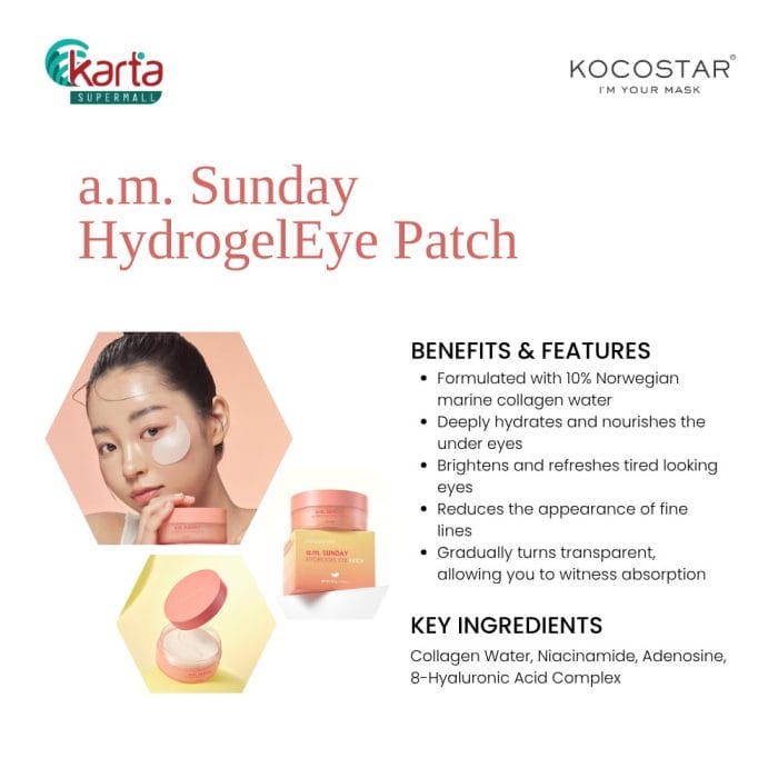 KOCOSTAR Glass Skin Hydrogel Duo Set