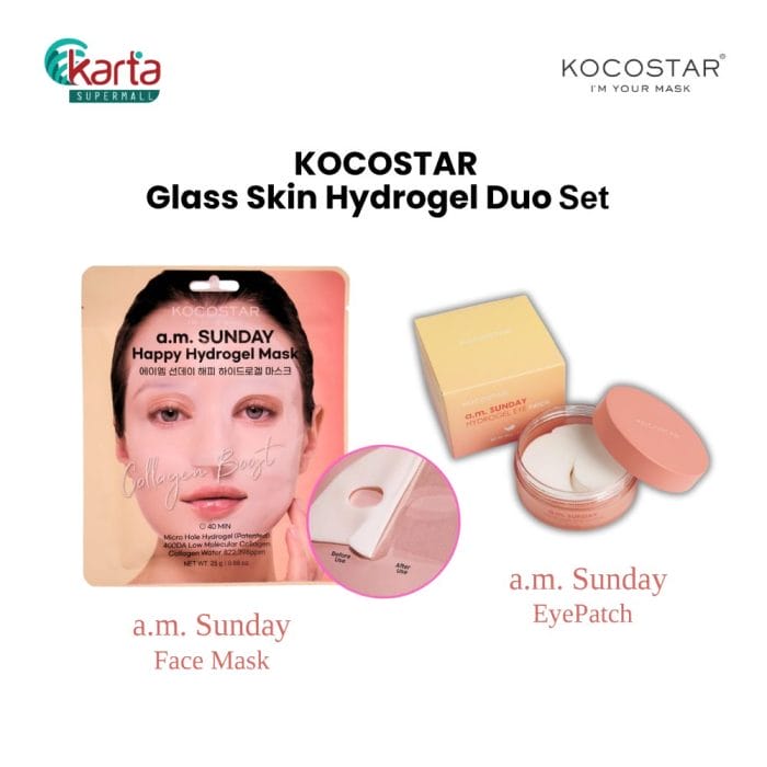 KOCOSTAR Glass Skin Hydrogel Duo Set