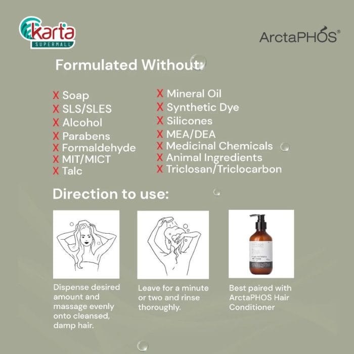 ArctaPHOS Strengthening & Thickening Shampoo 300ml