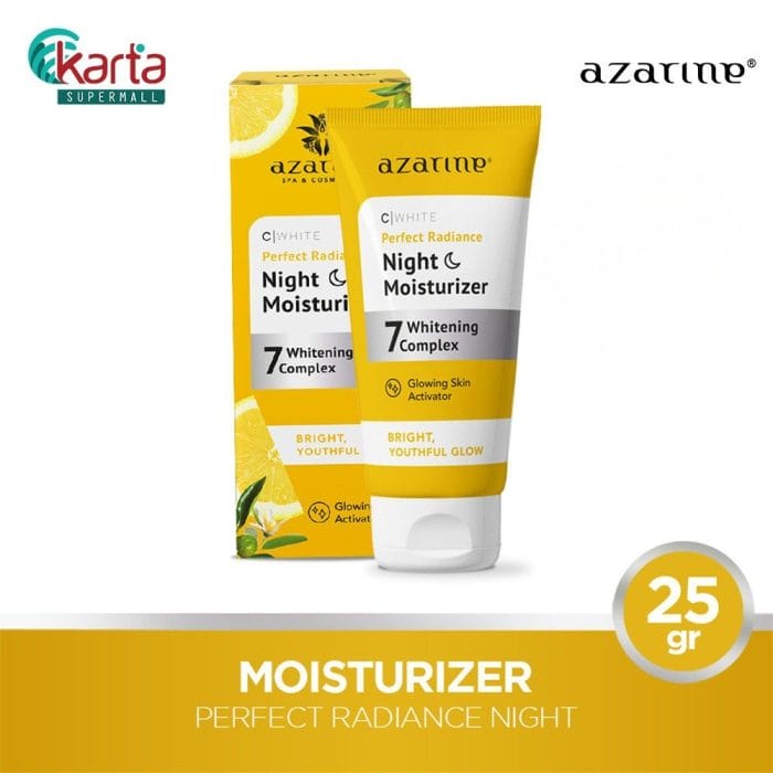 Azarine C White Perfect Radiance Night Moisturizer 25G (EXP : 1 DEC 2026)