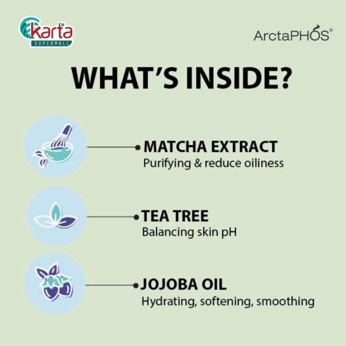 ArctaPHOS Matcha Tea Tree Body Cleanser 300ml