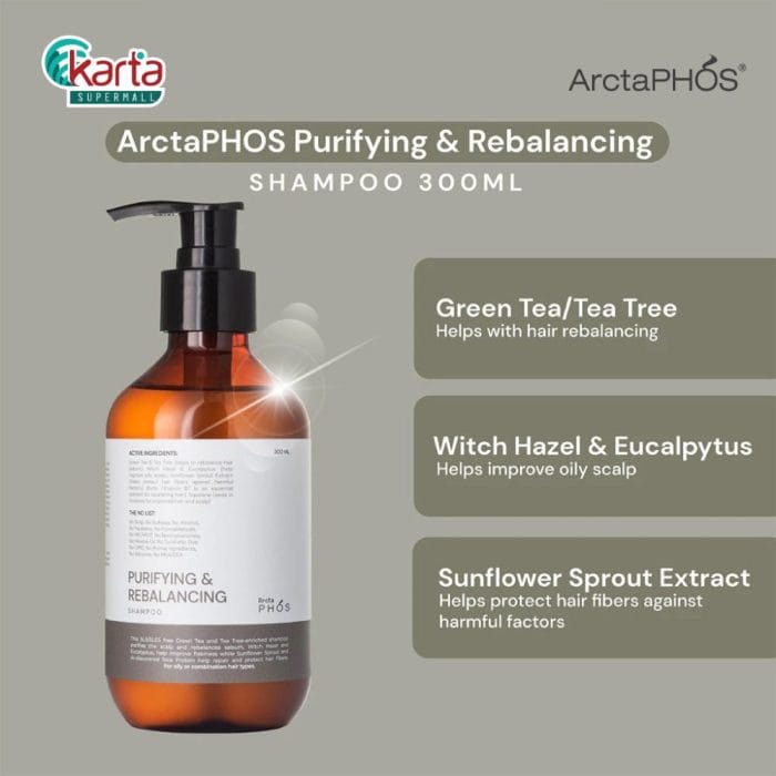 ArctaPHOS Purifying & Rebalancing Shampoo 300ml