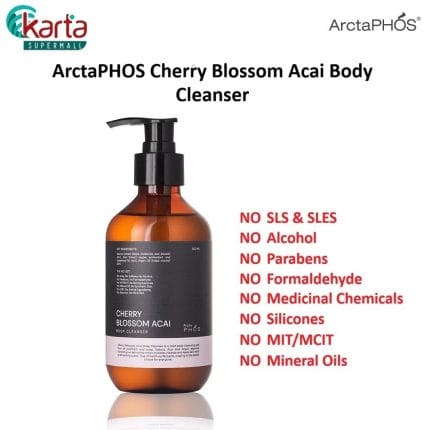 ArctaPHOS Cherry Blossom Acai Body Cleanser 300ml