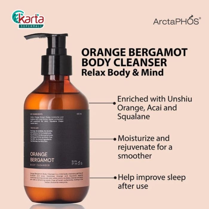 ArctaPHOS Orange Bergamot Body Cleanser 300ml