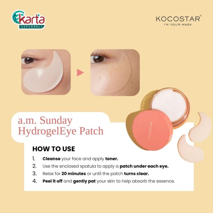 KOCOSTAR Glass Skin Hydrogel Duo Set