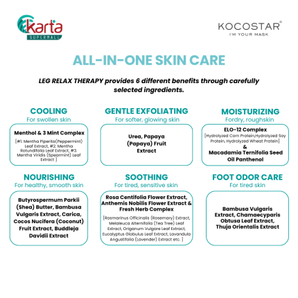 KOCOSTAR Tired Legs & Foot Care Set