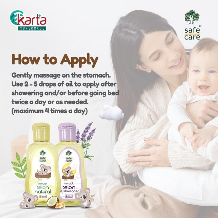 Safe Care Minyak Telon 60ml Mix Combo
