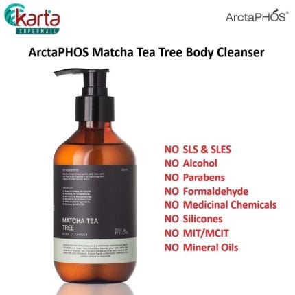 ArctaPHOS Matcha Tea Tree Body Cleanser 300ml
