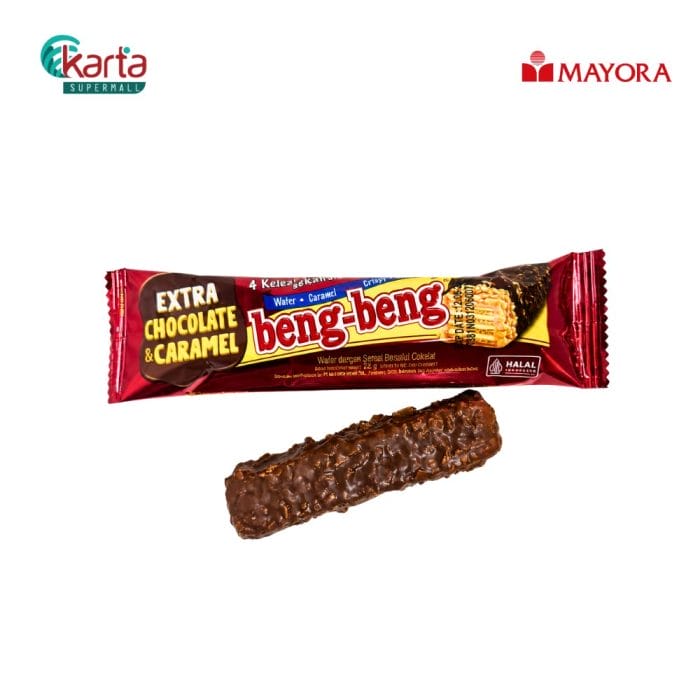 Beng-Beng Regular Chocolate Wafer (17pcs x 22g) Bundle of 2 Units
