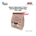 Mister Coffee Kopi 'O' Only 1 Special Blend Coffee Bag (15s x 15g)
