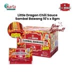 Little Dragon Chili Sauce (Sambal Bawang) 2 x (10s x 8g) Bundle