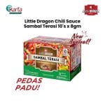Little Dragon Chili Sauce (Sambal Terasi) 2 x (10s x 8g) Bundle