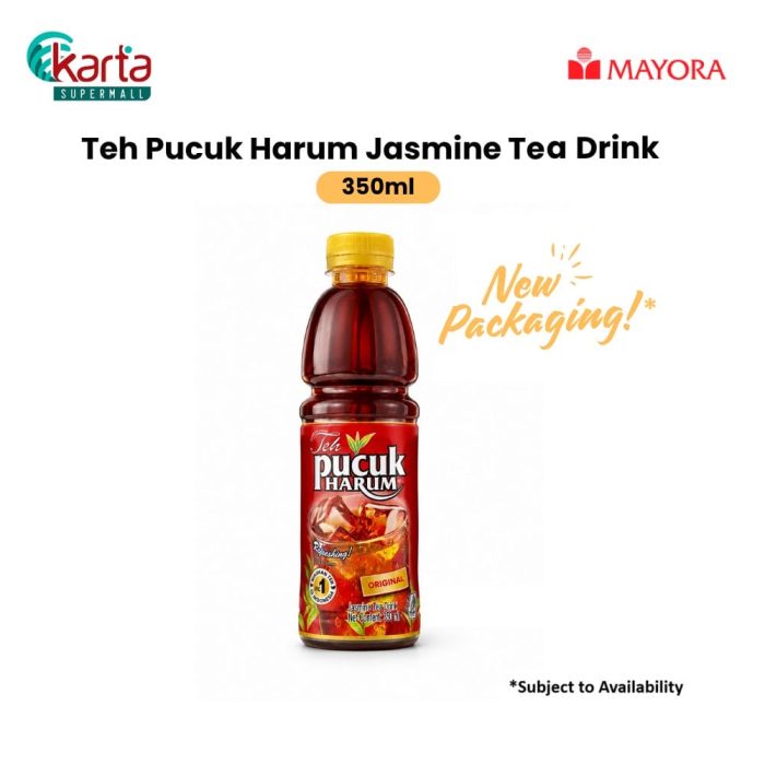 Teh Pucuk Harum Jasmine Drink Value Bundle Set (12's X 350ml)