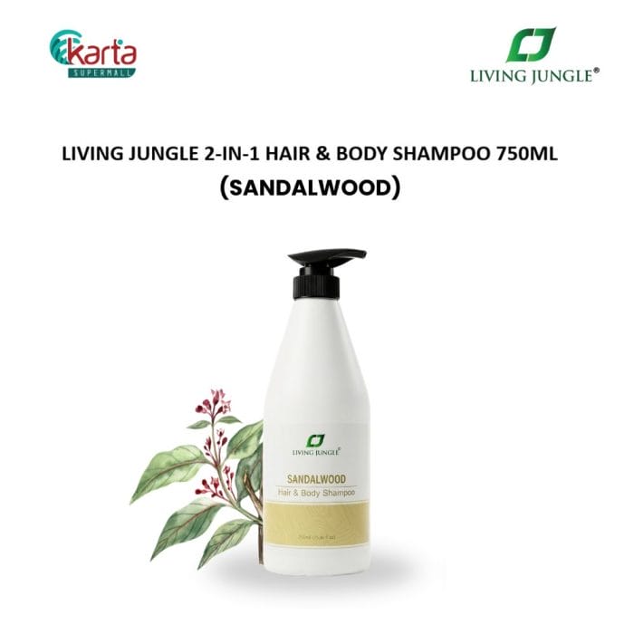 Living Jungle 2-in-1 Hair & Body Shampoo 750ml (Assorted  Variants)