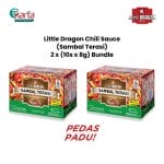 Little Dragon Chili Sauce (Sambal Terasi) 2 x (10s x 8g) Bundle