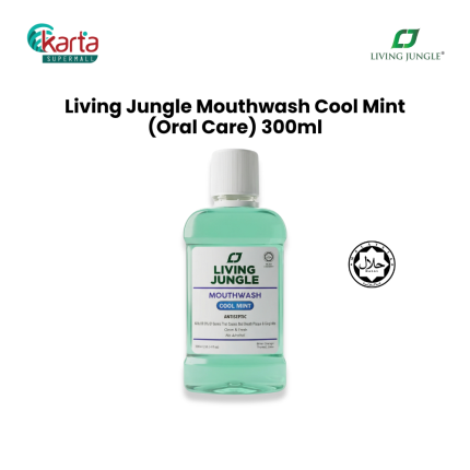 Living Jungle Mouthwash Cool Mint (Oral Care) 300ml