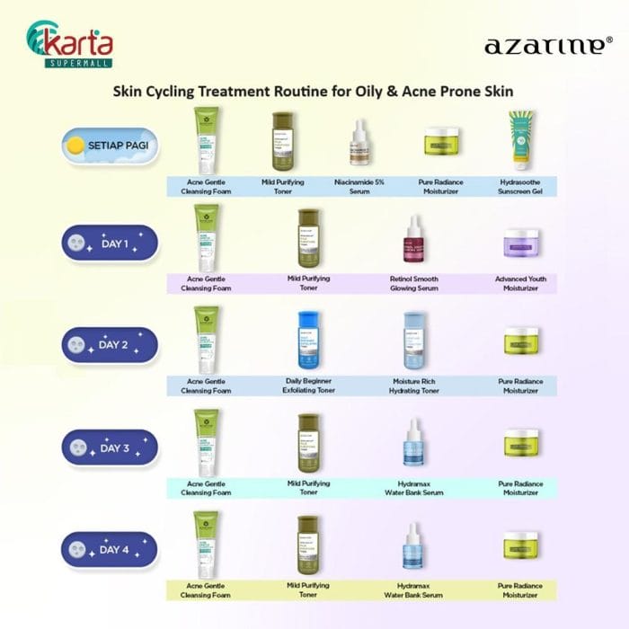 Azarine Acne Gentle Cleansing Foam 60ML (2pc Bundle)