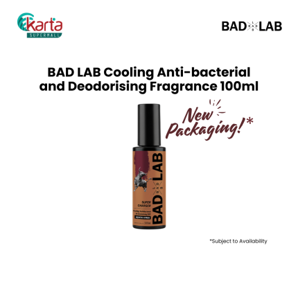 Bad Lab Super Charger Cooling Anti-Bacterial & Deodorising Fragrance (100ml)