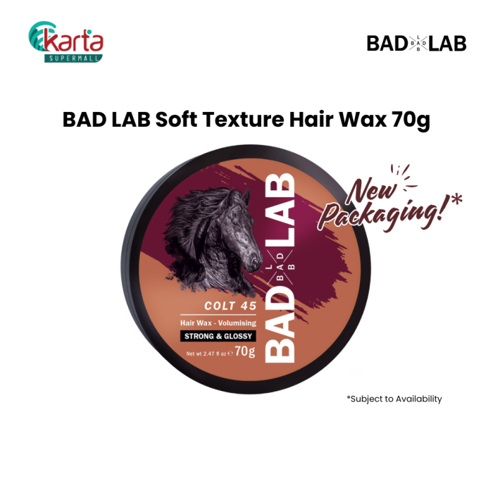 Bad Lab Colt 45 Soft Texture Hair Wax 70g
