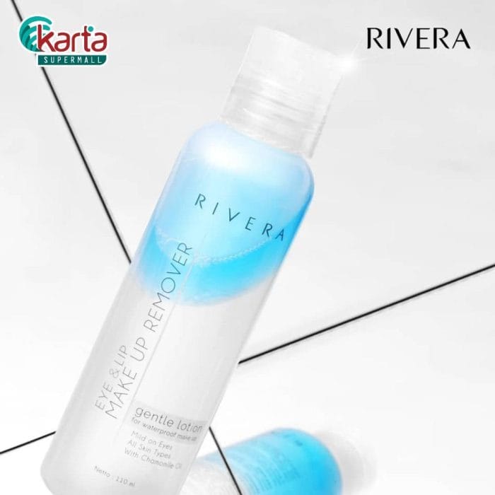 RIVERA Eye & Lip Makeup Remover 110ml Twin Pack (STEP 1 of Brightening Care)