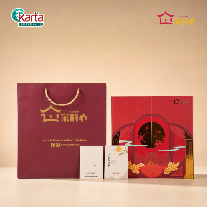 KartaSiM Family Harmony 4-pc Mooncake Collection Gift Set
