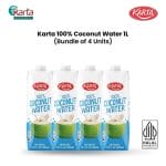 Karta 100% Coconut Water 1L x 4 Units